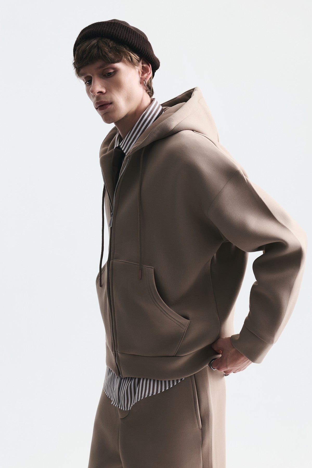 Fermuar Kapama Sweatshirt Takım