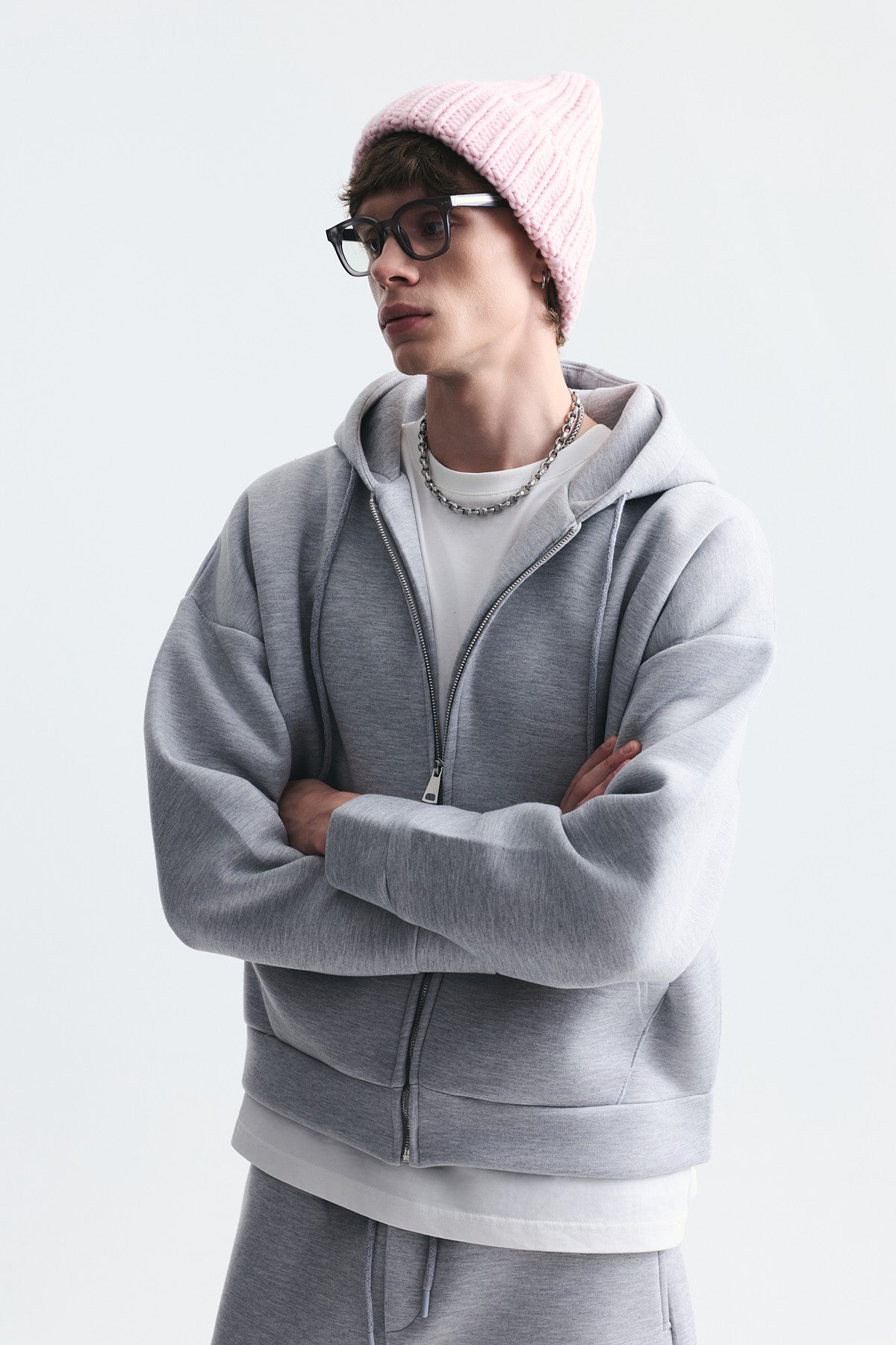 Fermuar Kapama Sweatshirt Takım