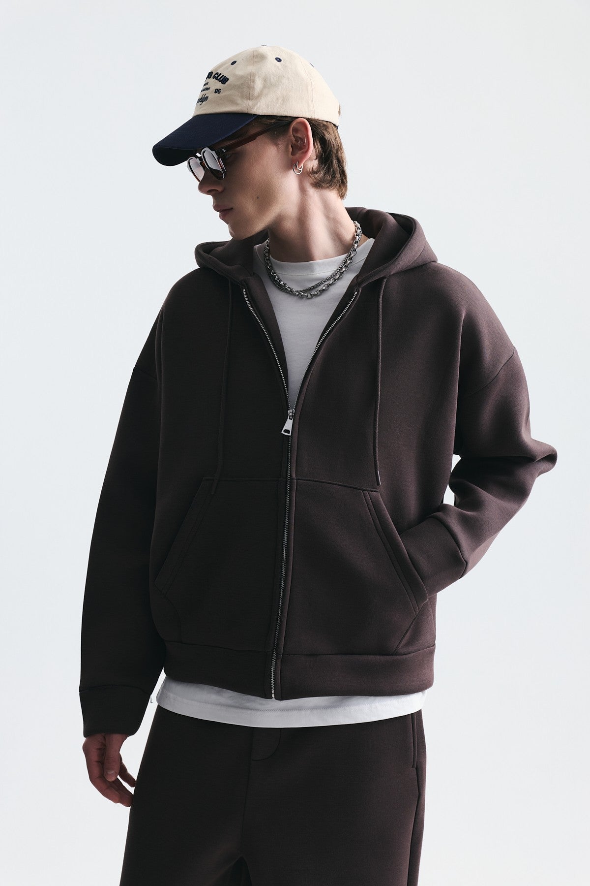 Fermuar Kapama Sweatshirt Takım