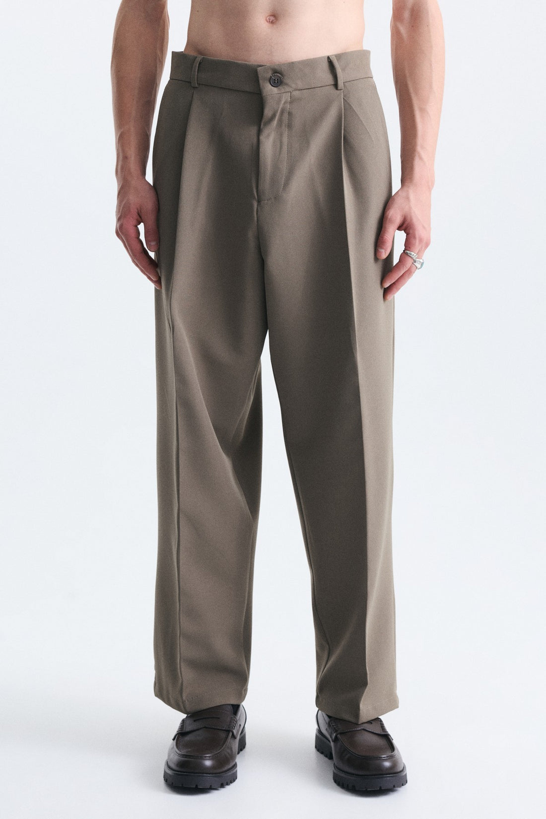 Relax Fit Gömlek ve Pantolon Takım
