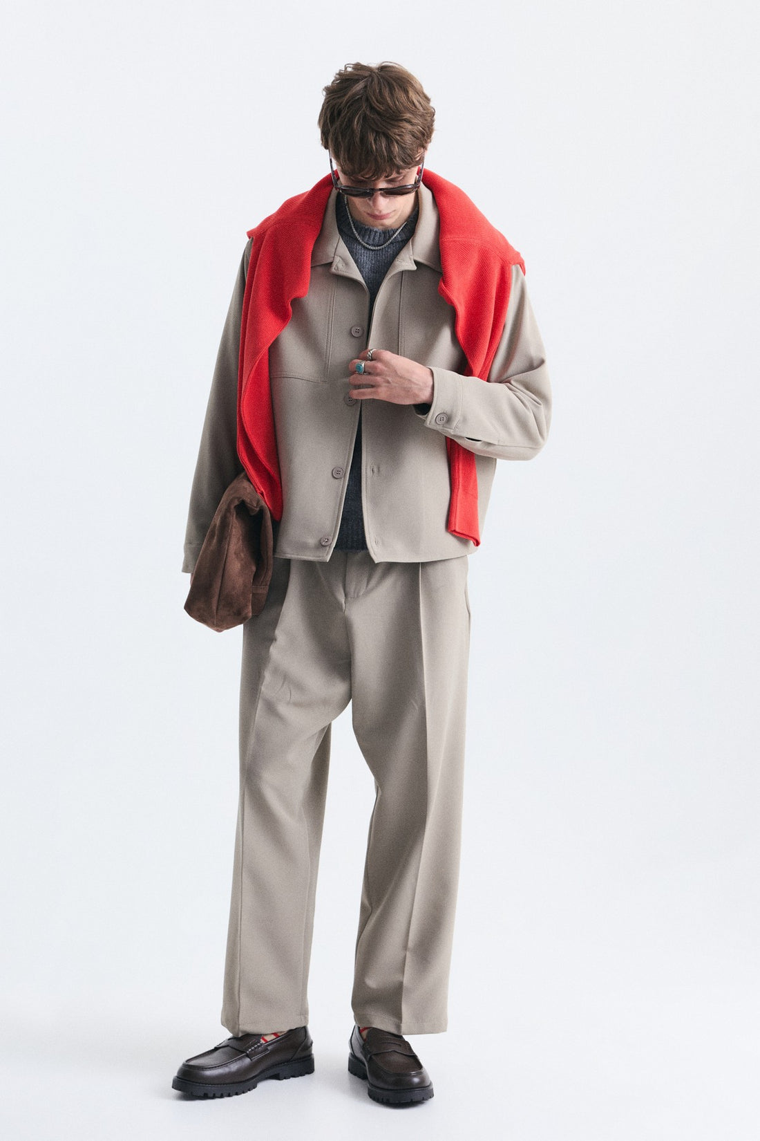 Relax Fit Gömlek ve Pantolon Takım