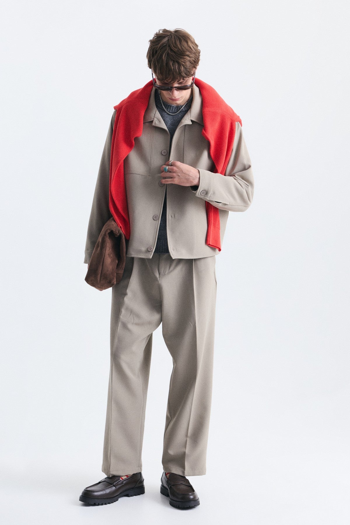 Relax Fit Gömlek ve Pantolon Takım