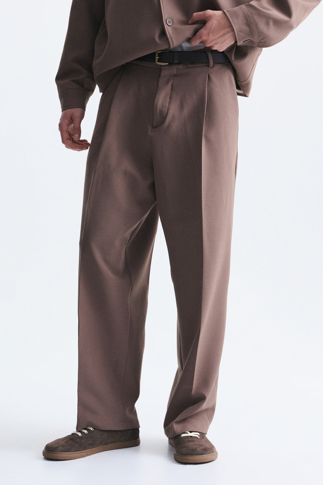 Relax Fit Gömlek ve Pantolon Takım