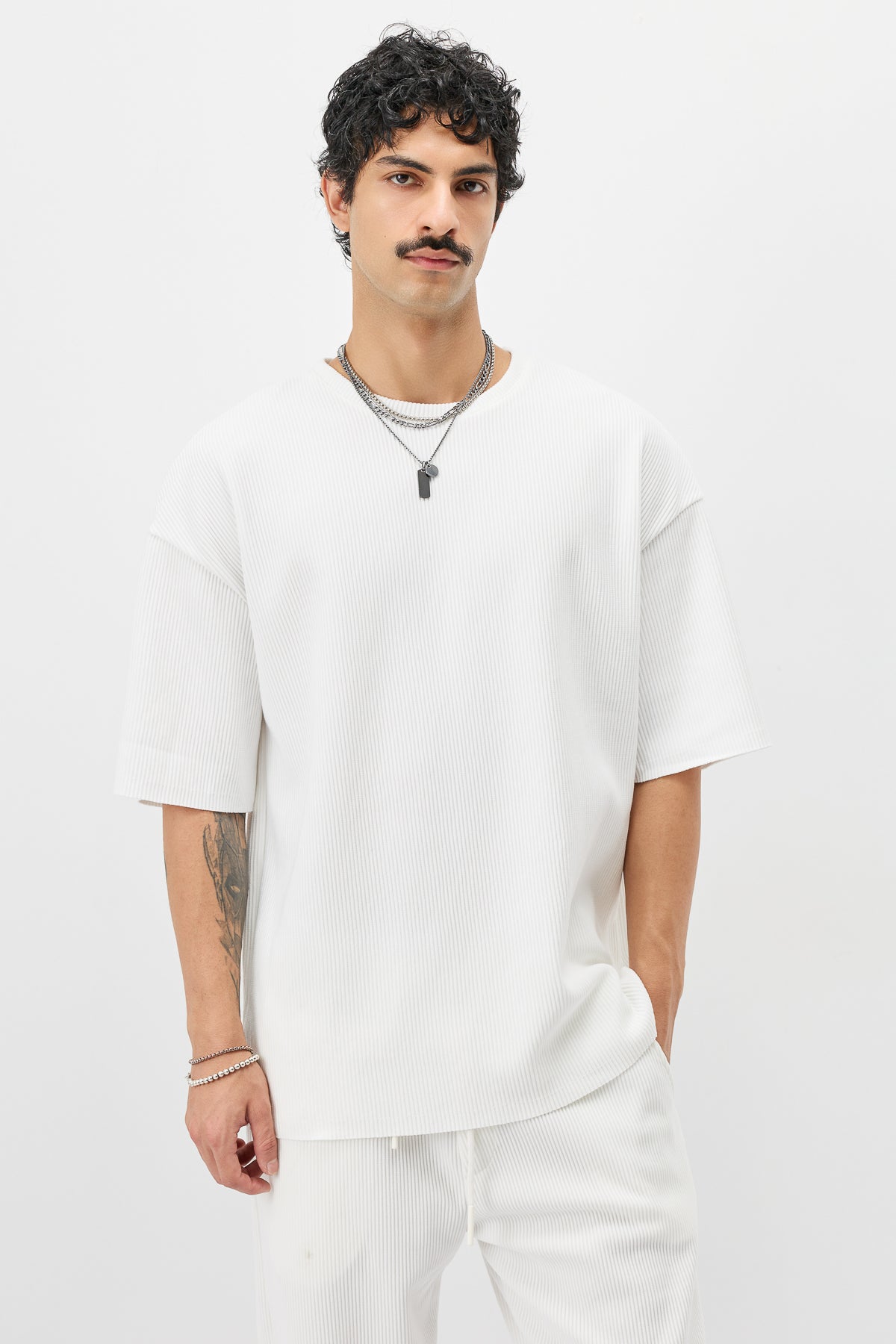 Fitilli Oversize Tişört