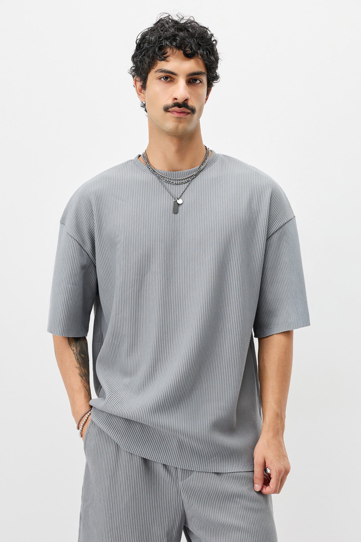 Fitilli Oversize Tişört