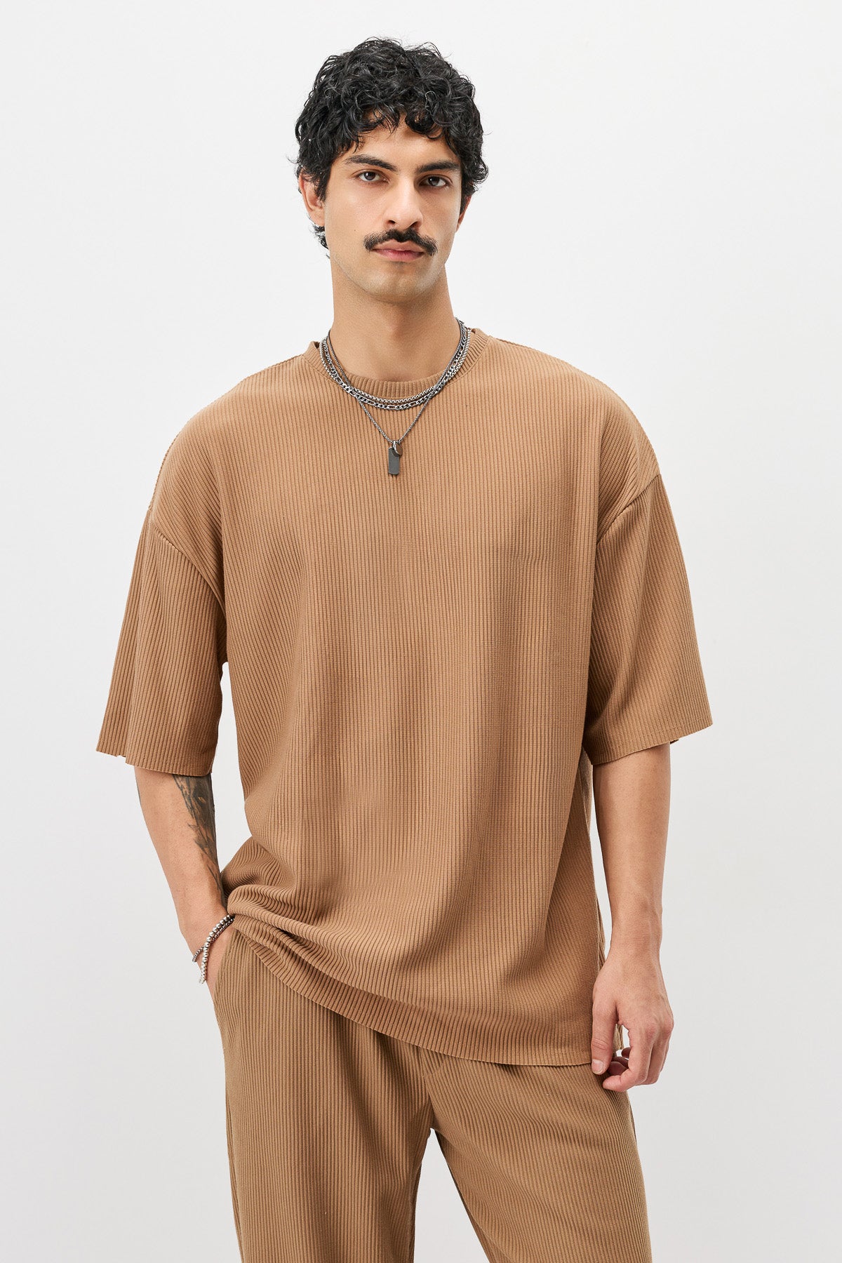 Fitilli Oversize Tişört