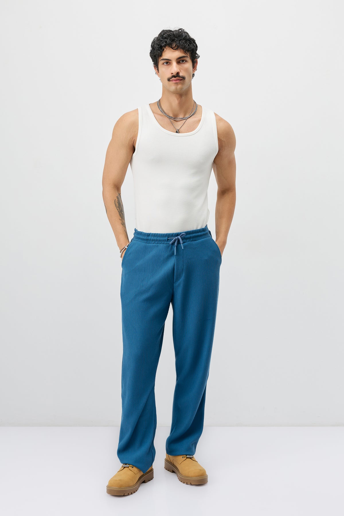 Fitilli Baggy Fit Pantolon
