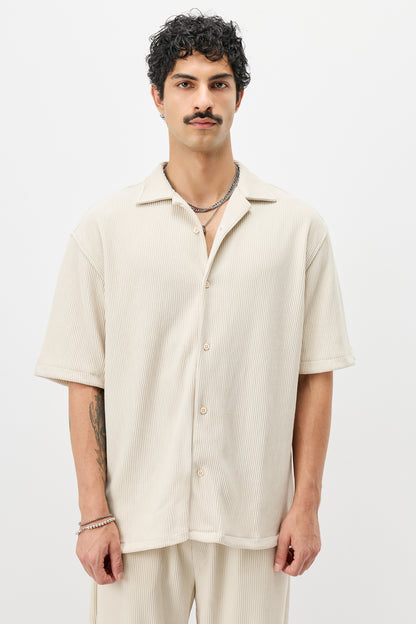 Fitilli Oversize Gömlek