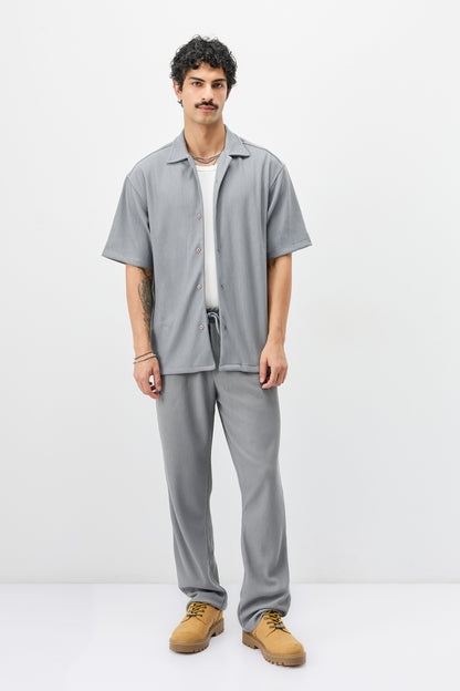 Fitilli Oversize Gömlek