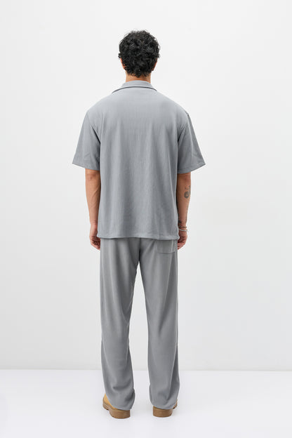 Fitilli Oversize Gömlek