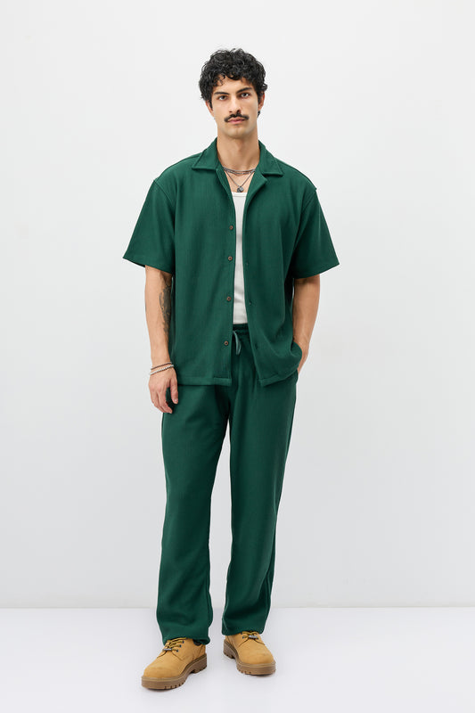 Fitilli Oversize Gömlek