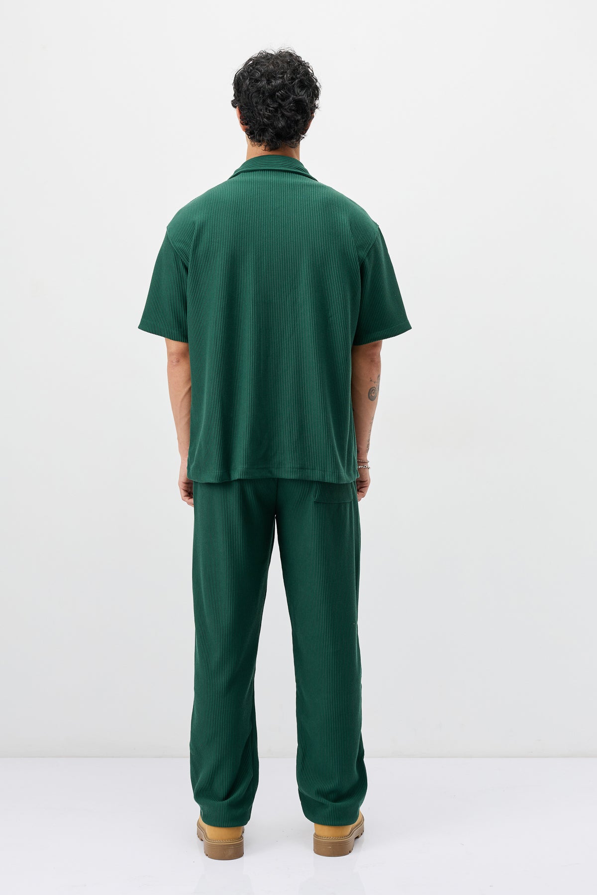 Fitilli Oversize Gömlek