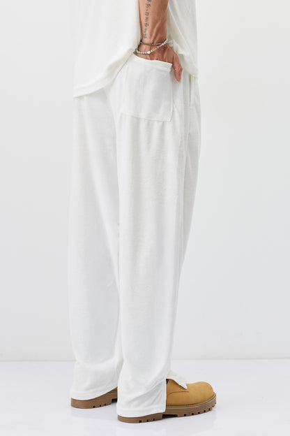 Baggy Havlu Kumaş Pantolon