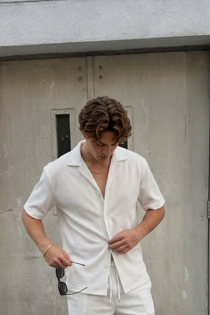 Fitilli Oversize Gömlek