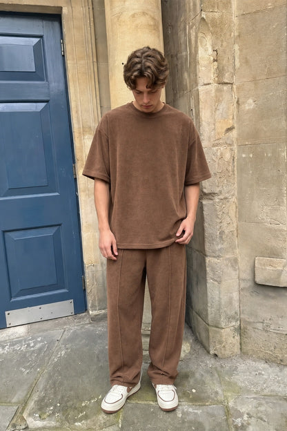 Baggy Havlu Kumaş Pantolon