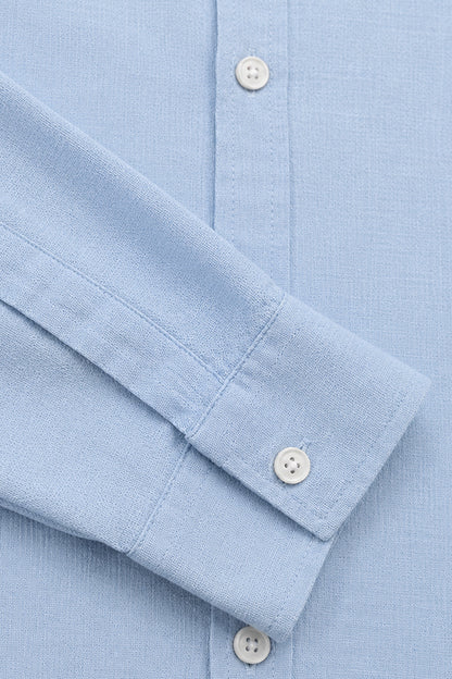 Basic Oversize Pamuk Keten Gömlek