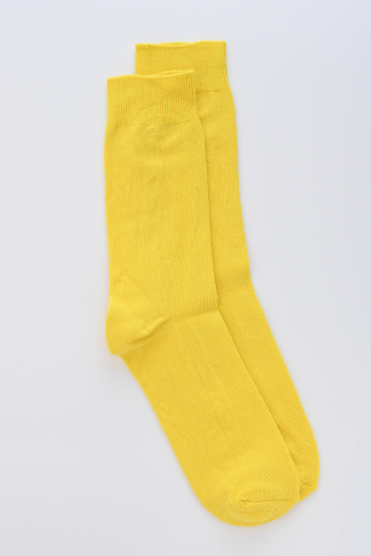 Sarı Socket Çorap