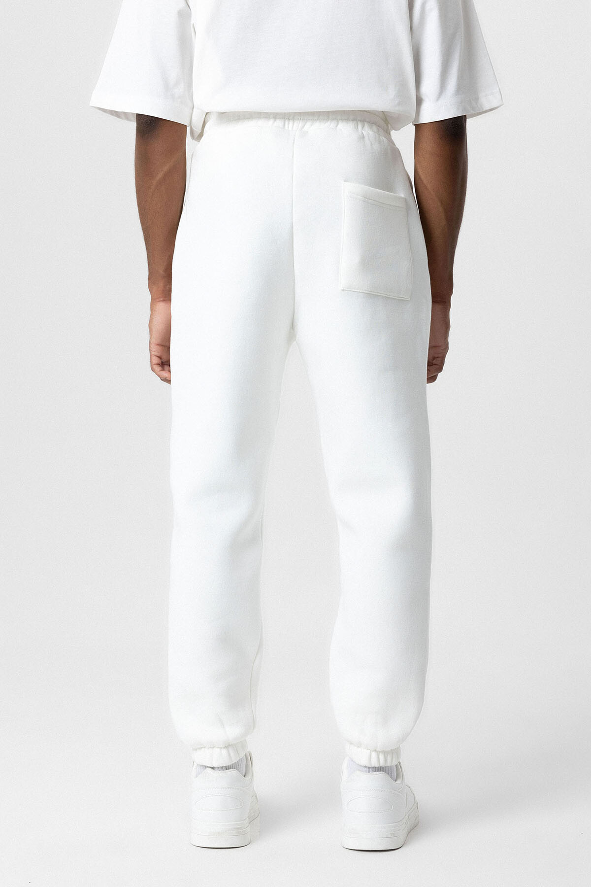 BASIC OVERSIZE JOGGER EŞOFMAN ALT EKRU