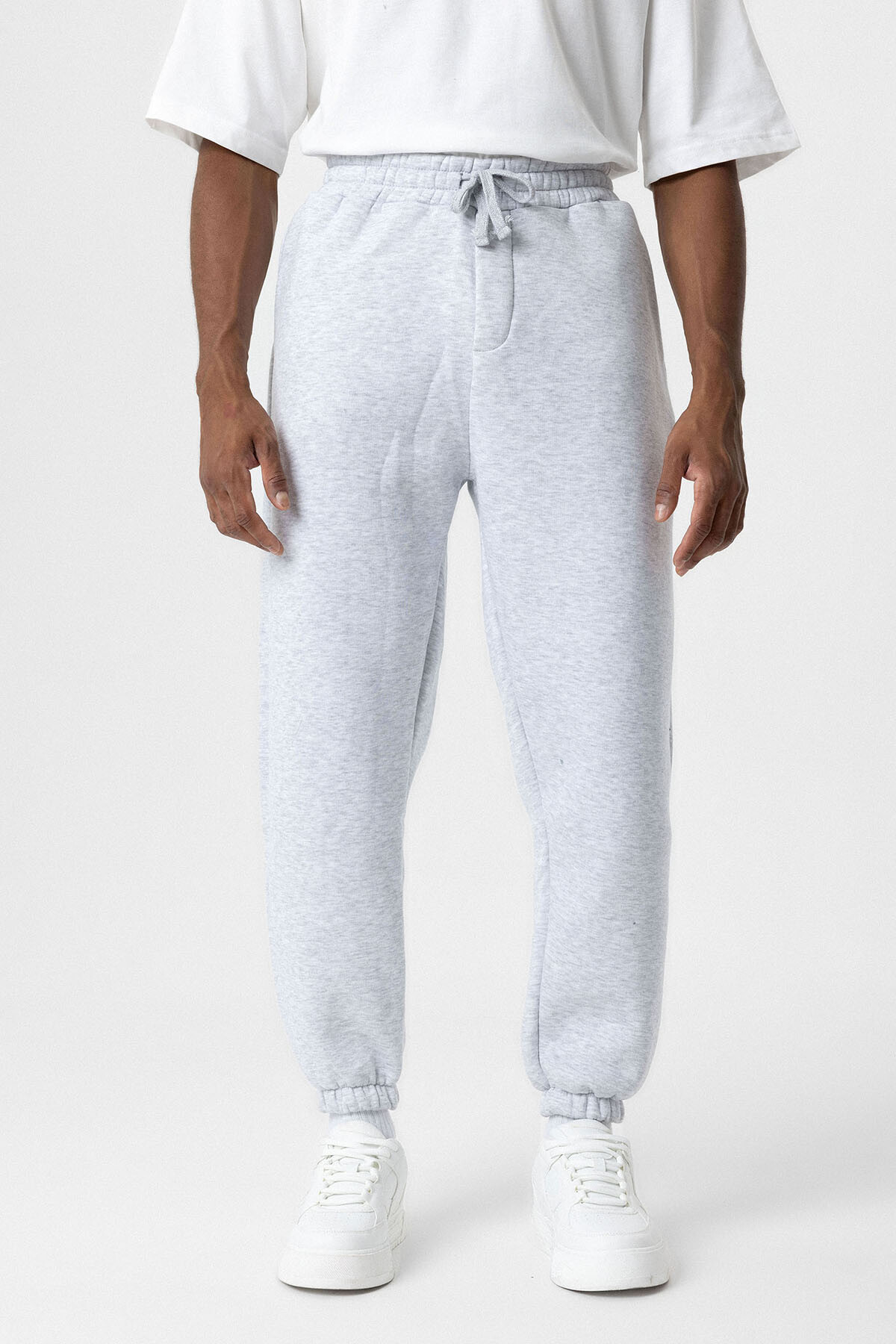 BASIC OVERSIZE JOGGER EŞOFMAN ALT KARMELANJ