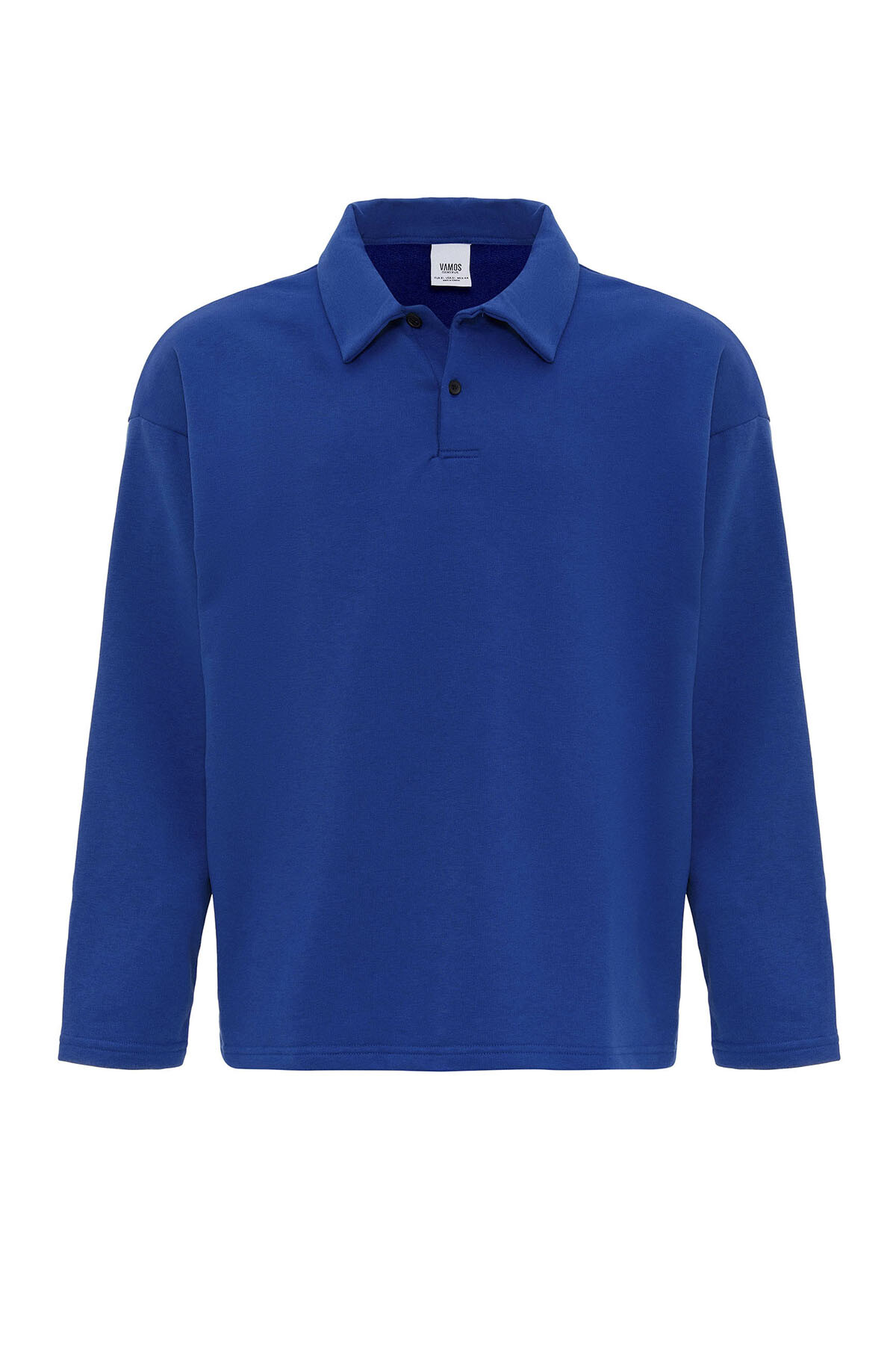 BASIC POLO YAKA SWEATSHIRT SAKS