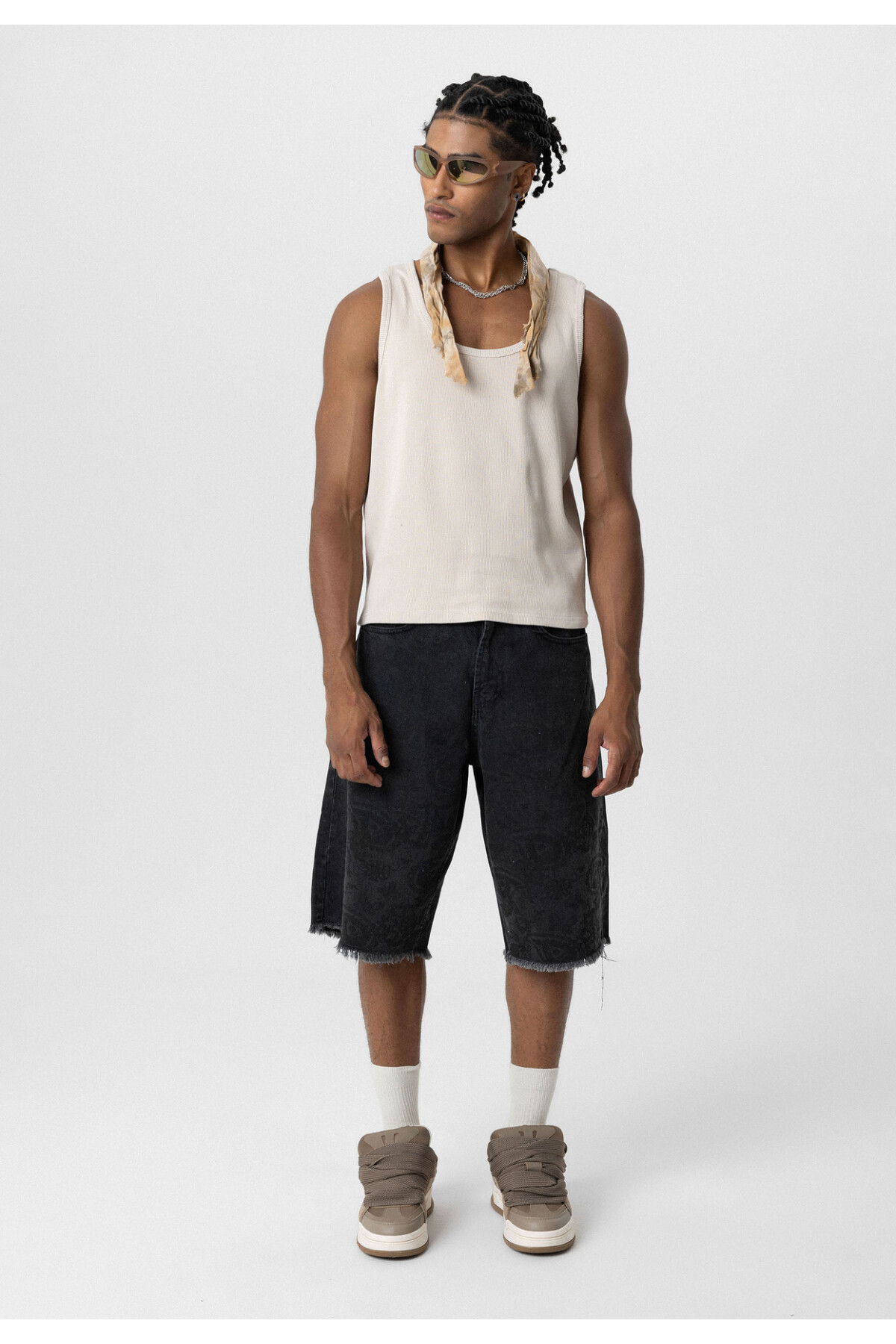 BASIC TANK TOP KAŞKORSE ATLET AÇIK BEJ