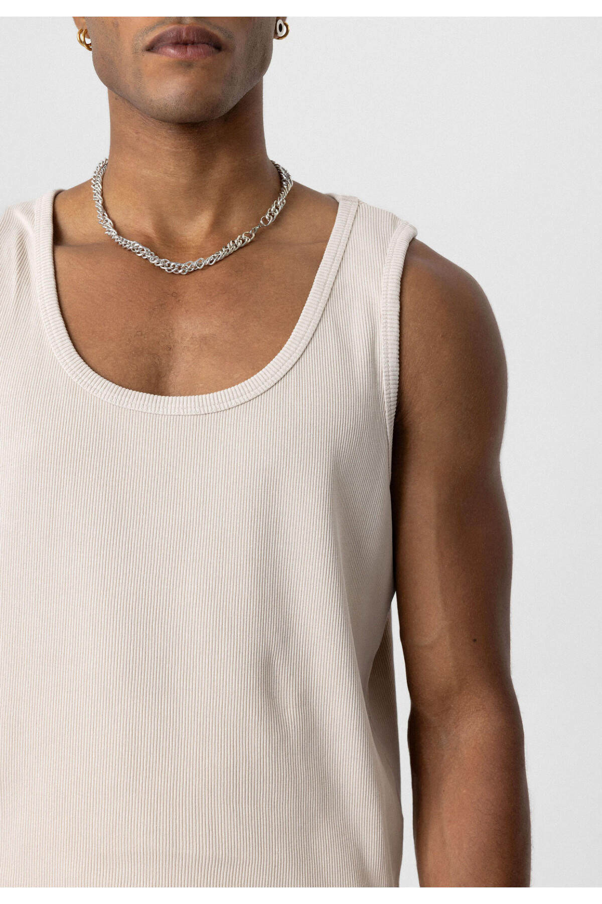 BASIC TANK TOP KAŞKORSE ATLET AÇIK BEJ