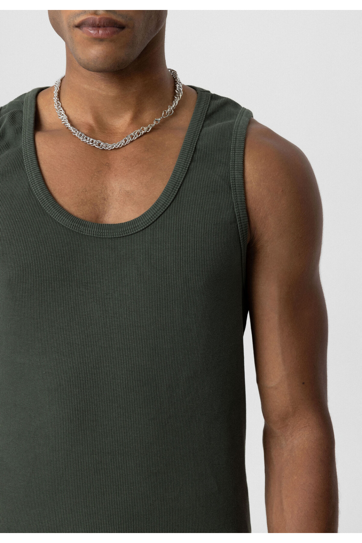 BASIC TANK TOP KAŞKORSE ATLET HAKİ