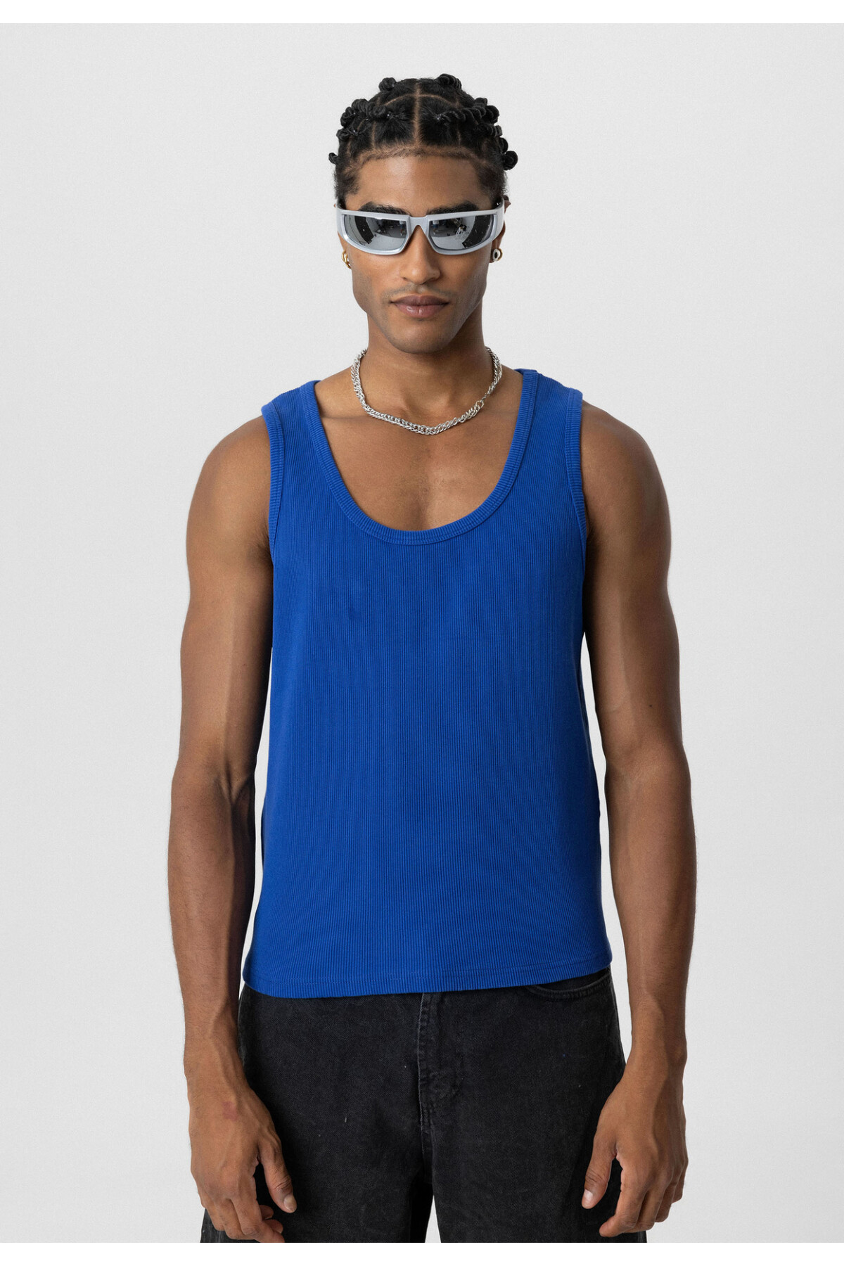 BASIC TANK TOP KAŞKORSE ATLET SAKS