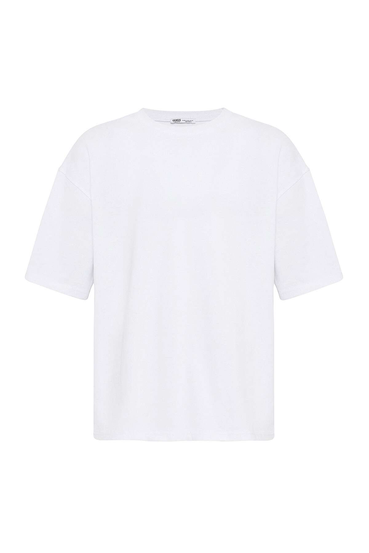 BASIC OVERSIZE TSHIRT BEYAZ