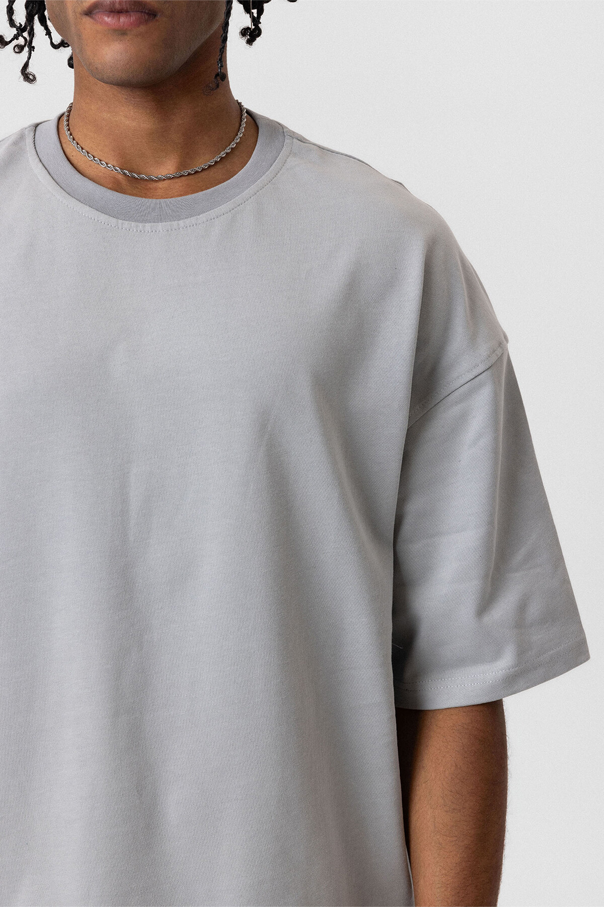 BASIC OVERSIZE TSHIRT GRİ