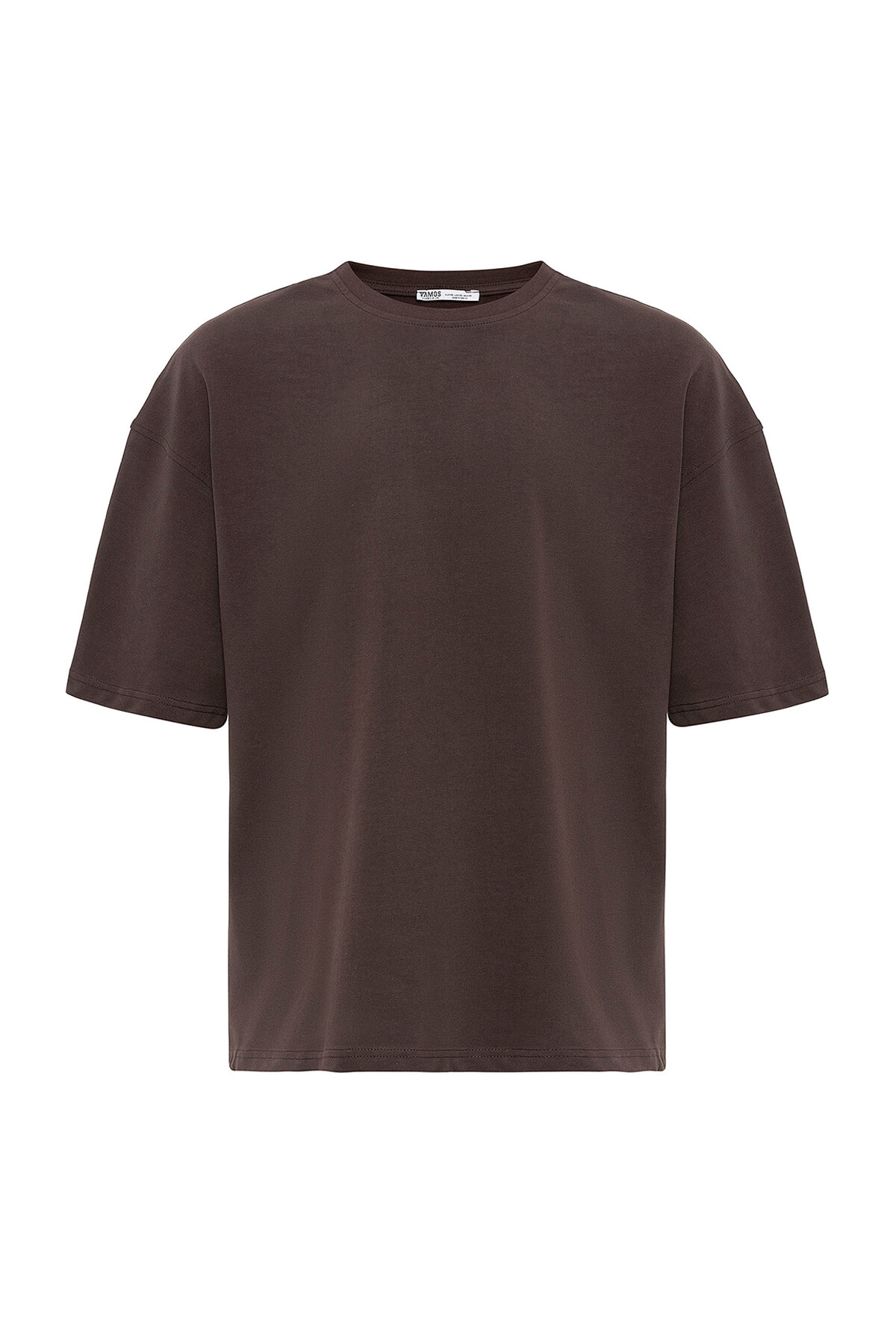 BASIC OVERSIZE TSHIRT KAHVE