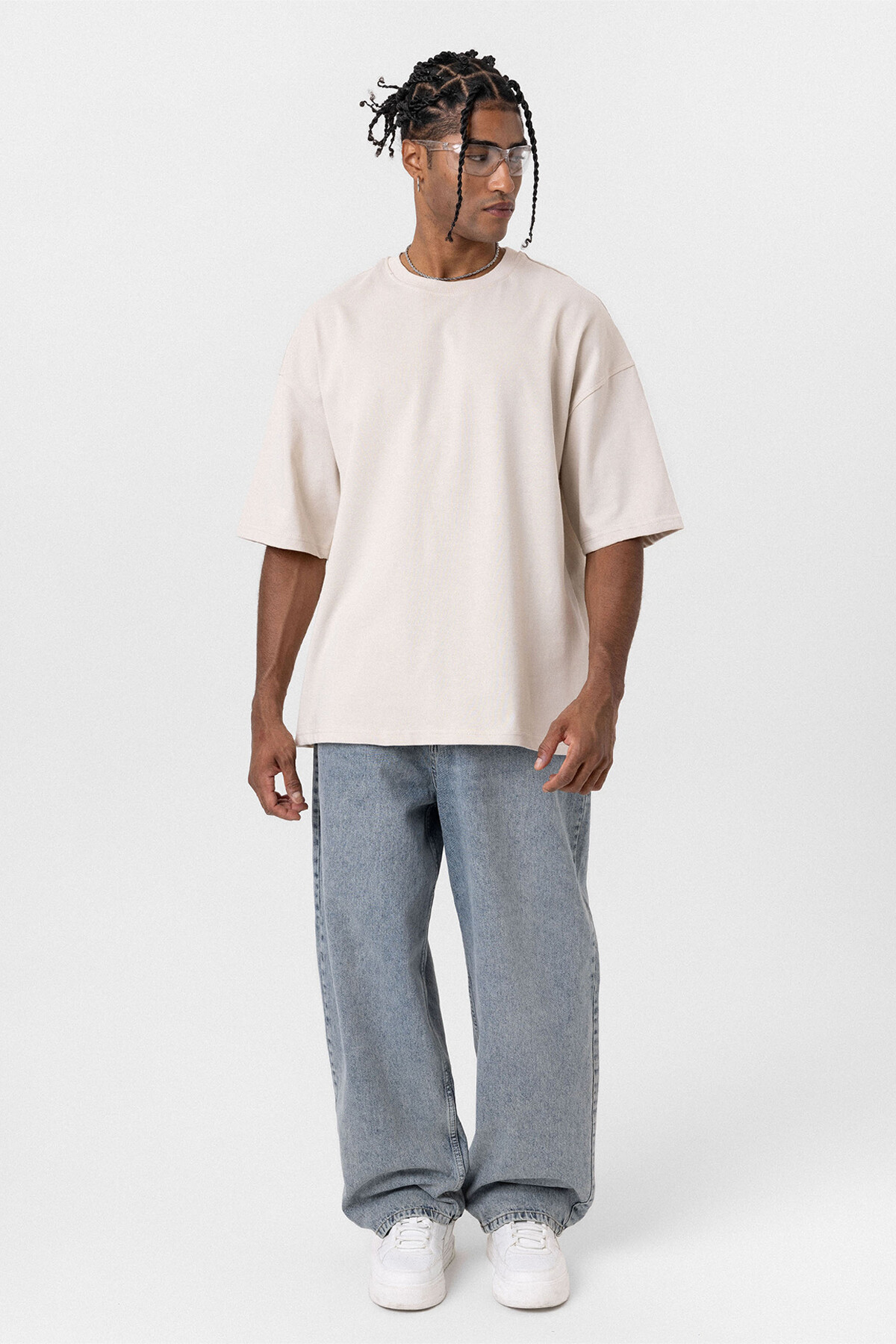 BASIC OVERSIZE TSHIRT TAŞ