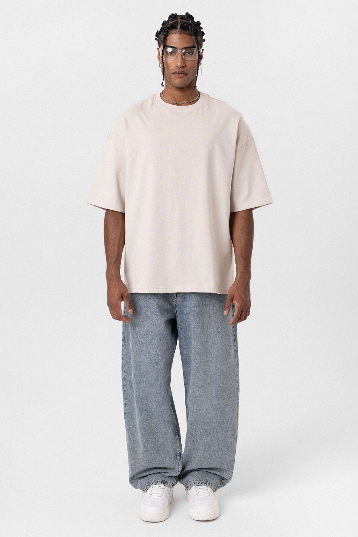 BASIC OVERSIZE TSHIRT TAŞ