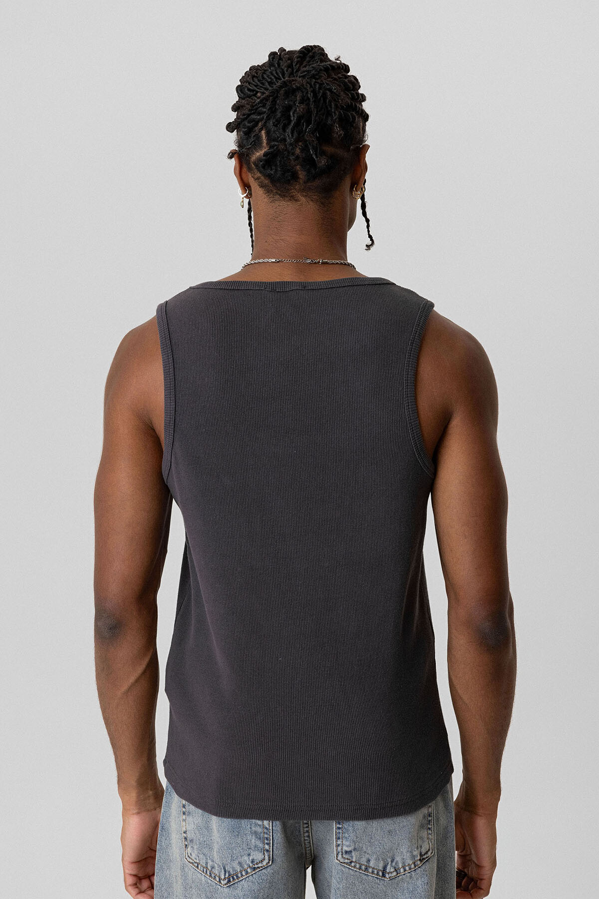 BASIC TANK TOP KAŞKORSE ATLET ANTRASİT