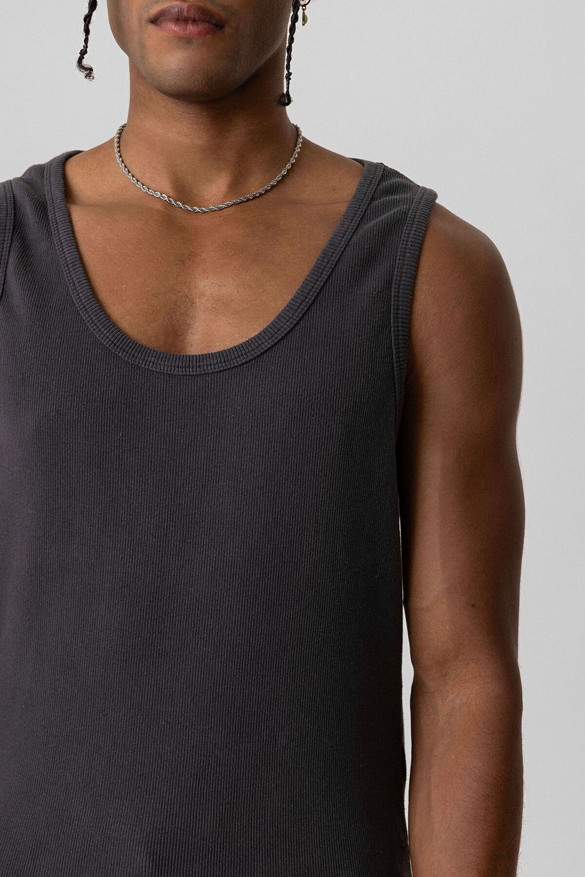 BASIC TANK TOP KAŞKORSE ATLET ANTRASİT