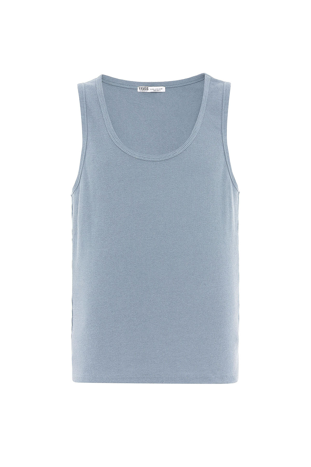 BASIC TANK TOP KAŞKORSE ATLET BOYAMA GRİ