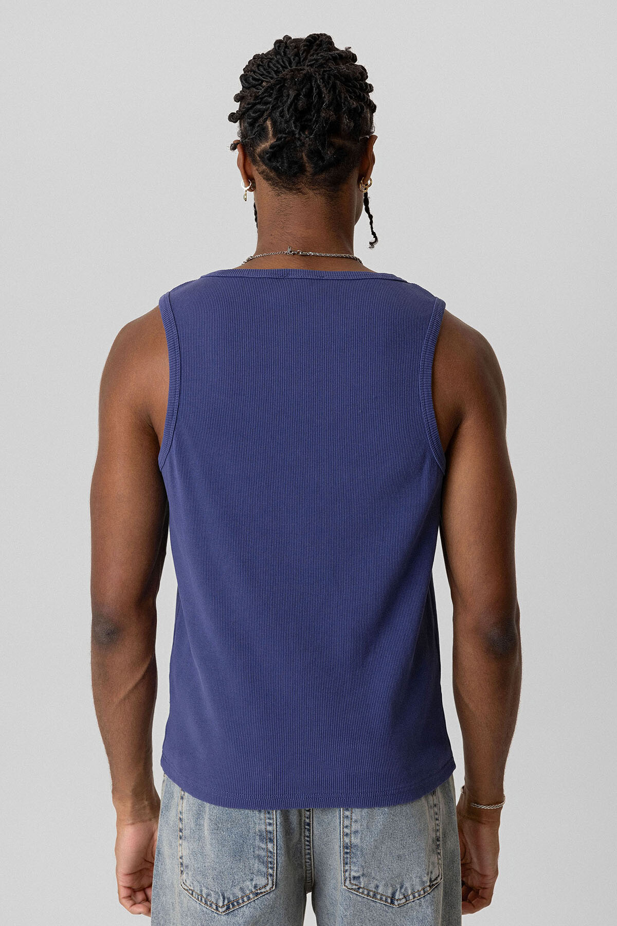 BASIC TANK TOP KAŞKORSE ATLET İNDİGO