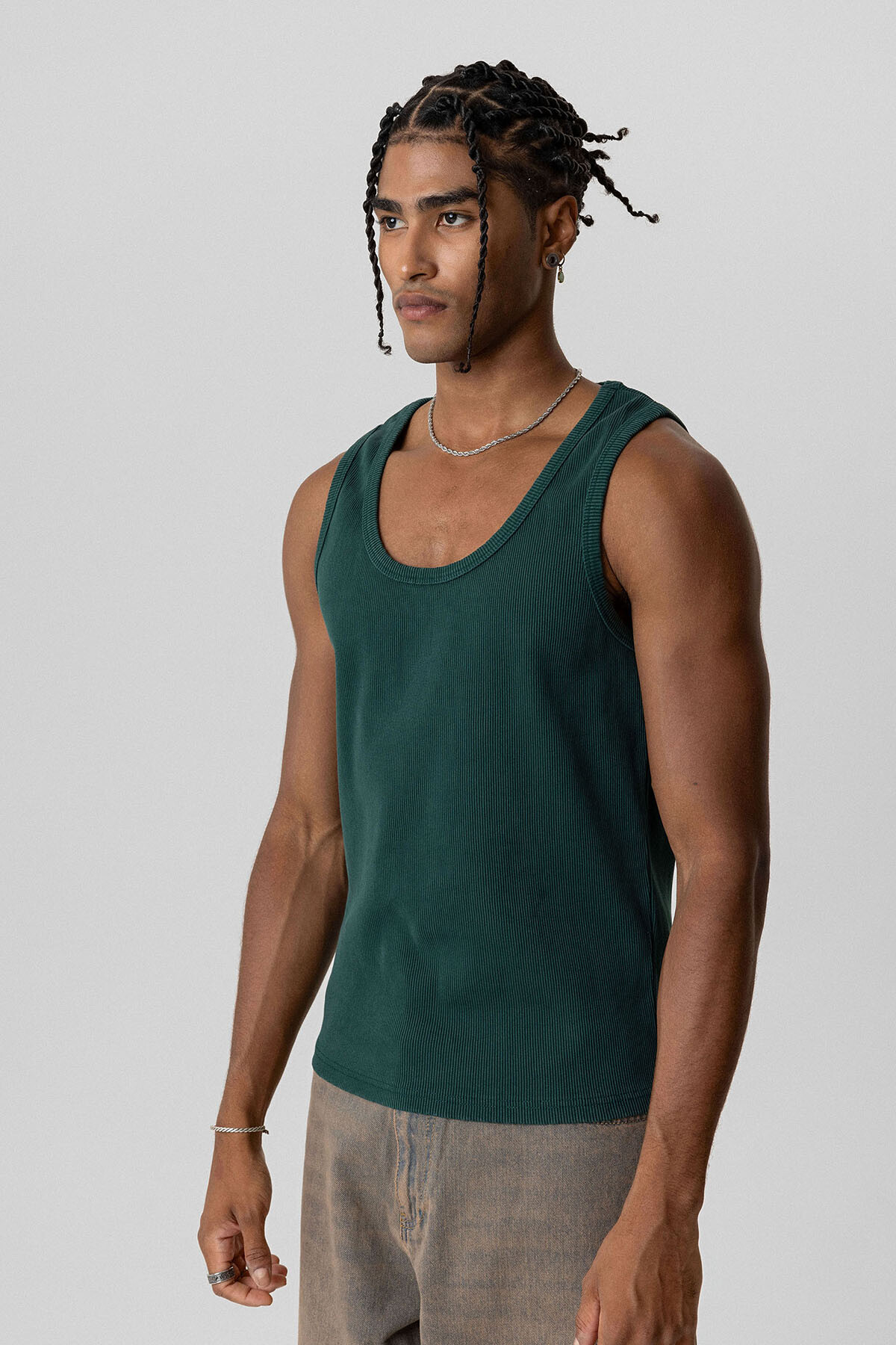 BASIC TANK TOP KAŞKORSE ATLET NEFTİ