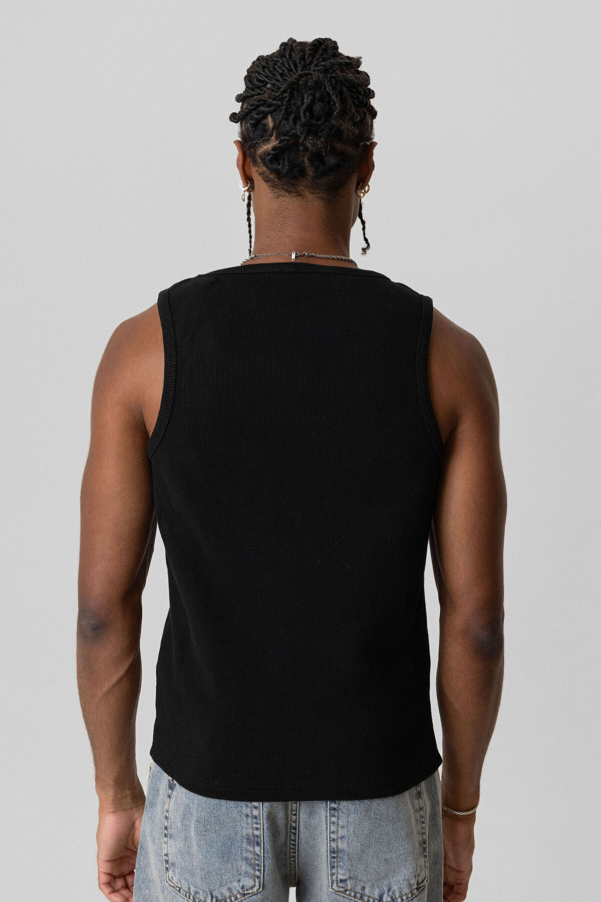 BASIC TANK TOP KAŞKORSE ATLET SİYAH