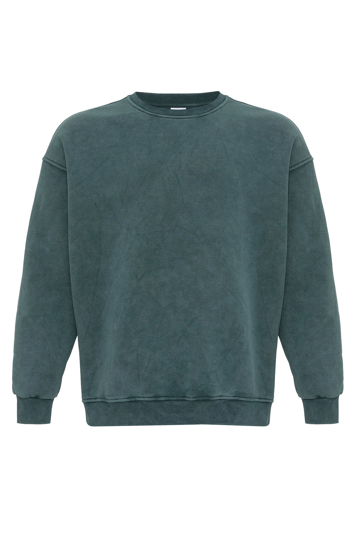 YIKAMALI BASIC OVERSIZE SWEATSHIRT PETROL